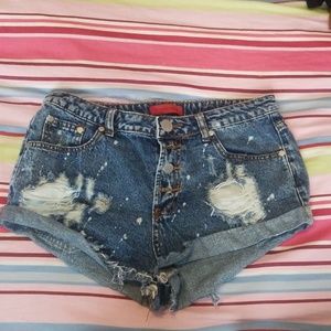 Jean shorts